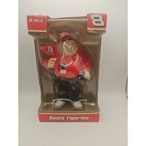 Vintage Santa Dale Earnhardt Jr Christmas Ornament #8 NASCAR Trevcon Walmart